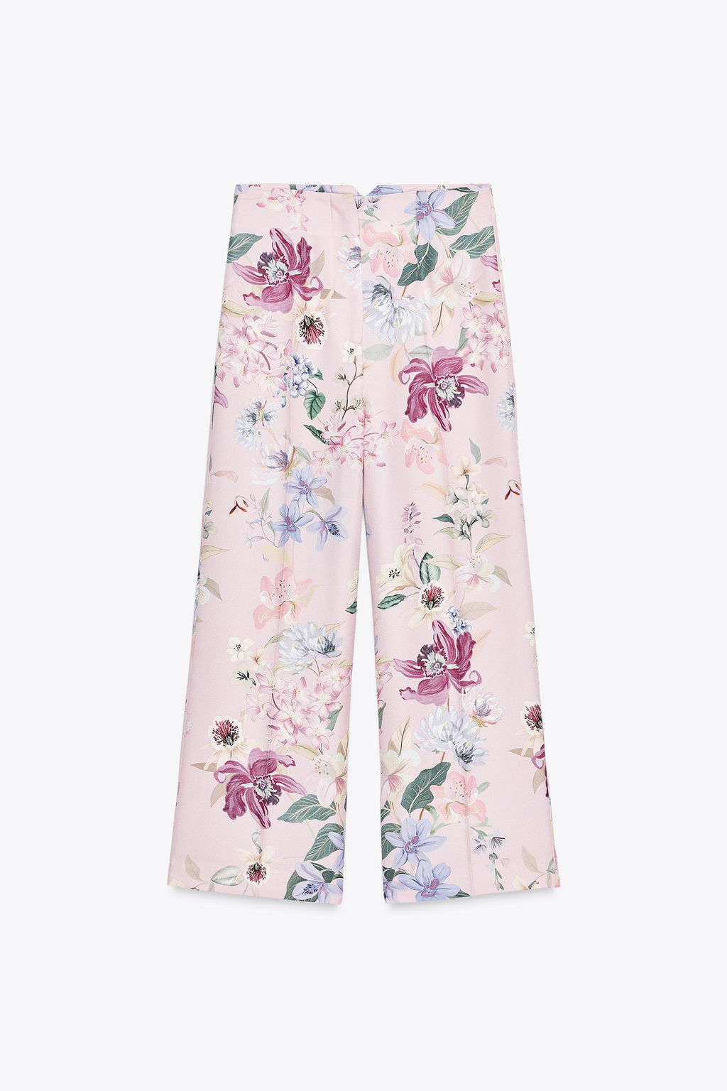 FLORAL PRINT TROUSERS - Zara фото 12
