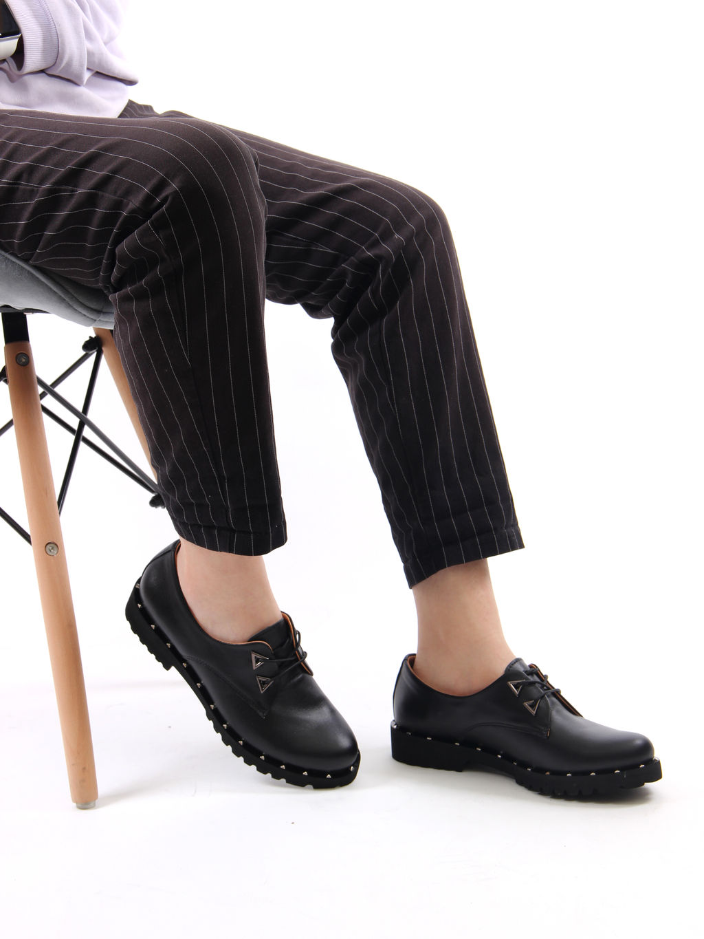 Туфли полуботинки EDART 102.sigma/pyr bl. черный R