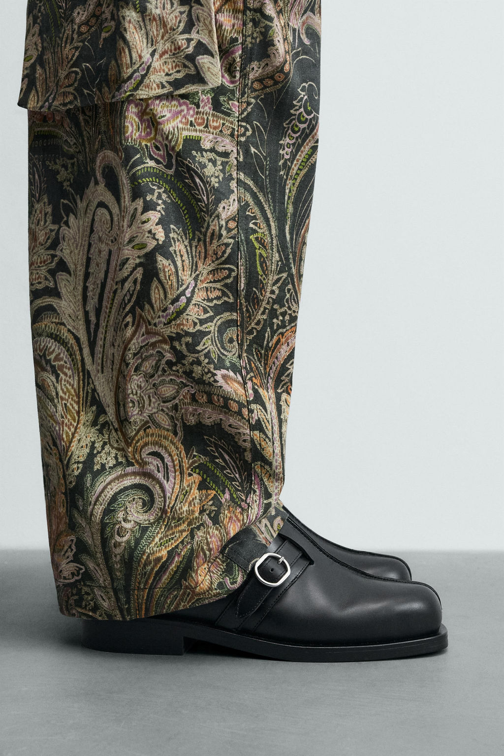LEATHER BUCKLE CLOGS LIMITED EDITION - Zara фото 8
