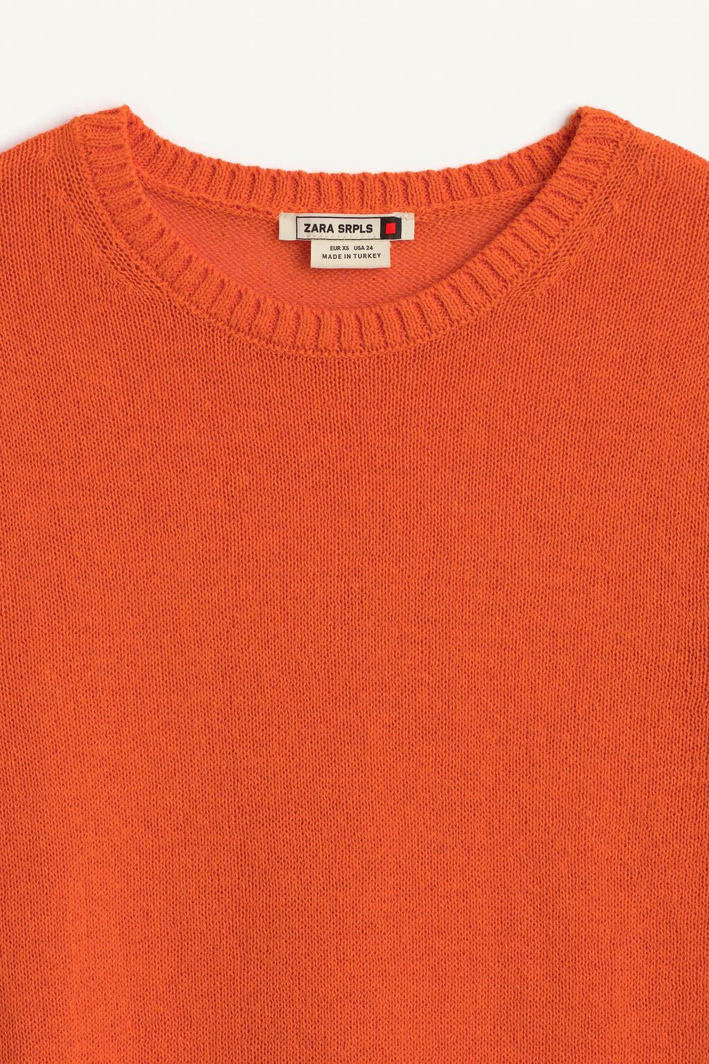 SHRT KNT CTTN 16 - Zara фото 7