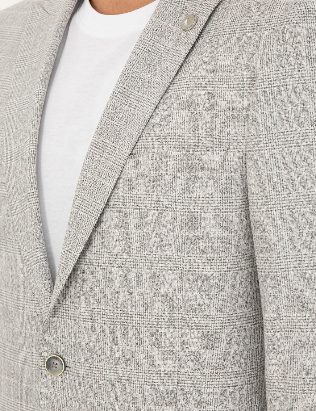 Gri Ex. Slim Fit Tak_m Elbise