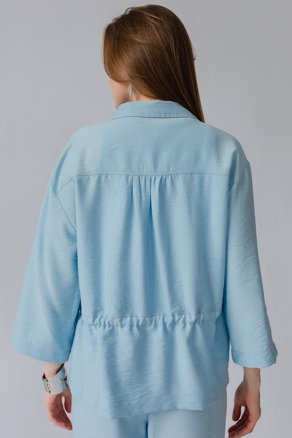Блузка 4409/03/Голубой - Rise фото 6