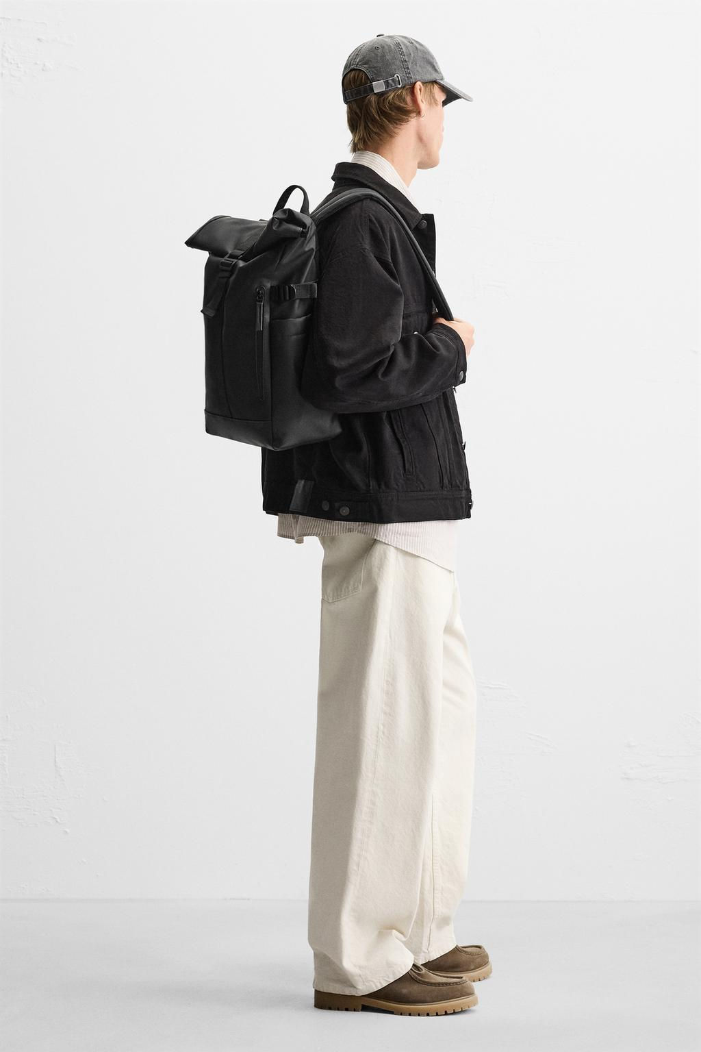 TECHNICAL BACKPACK WITH FLAP - Zara фото 2