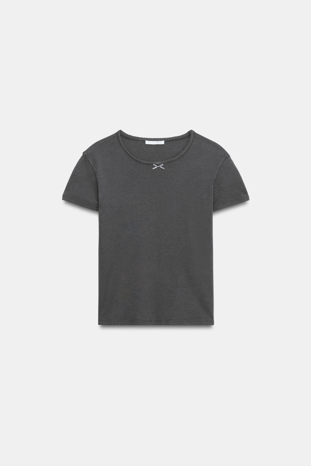 CAMISETA MANGA CORTA / Azul / Gris - Zara фото 3