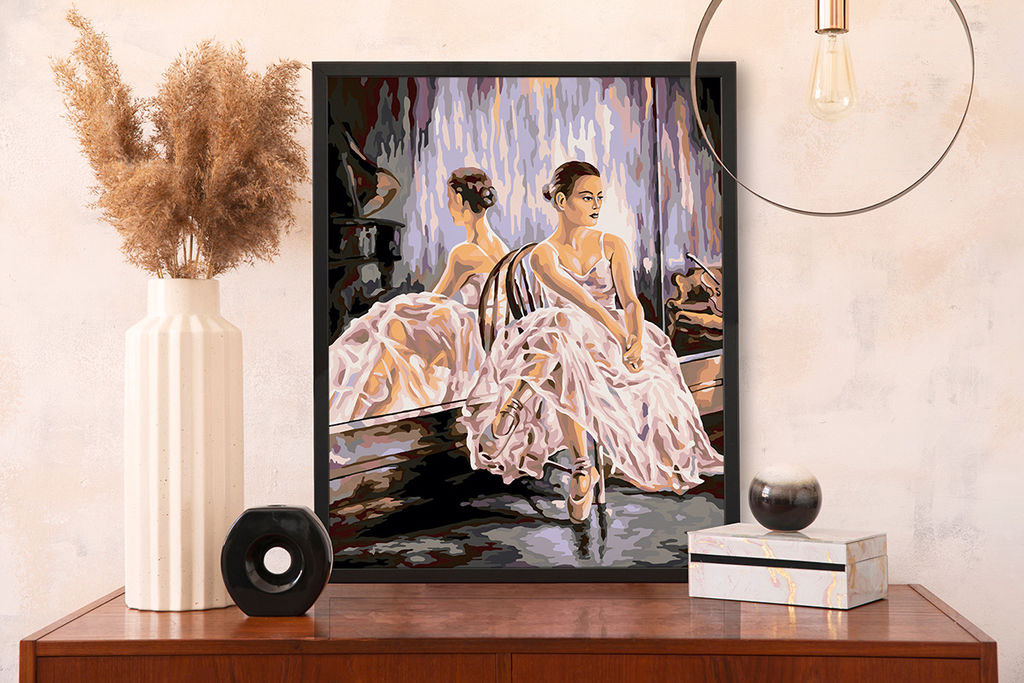 ФРЕЯ PNB/R1 №70 Набор для раскрашивания по номерам 50 х 40 см Балерина  фото 4