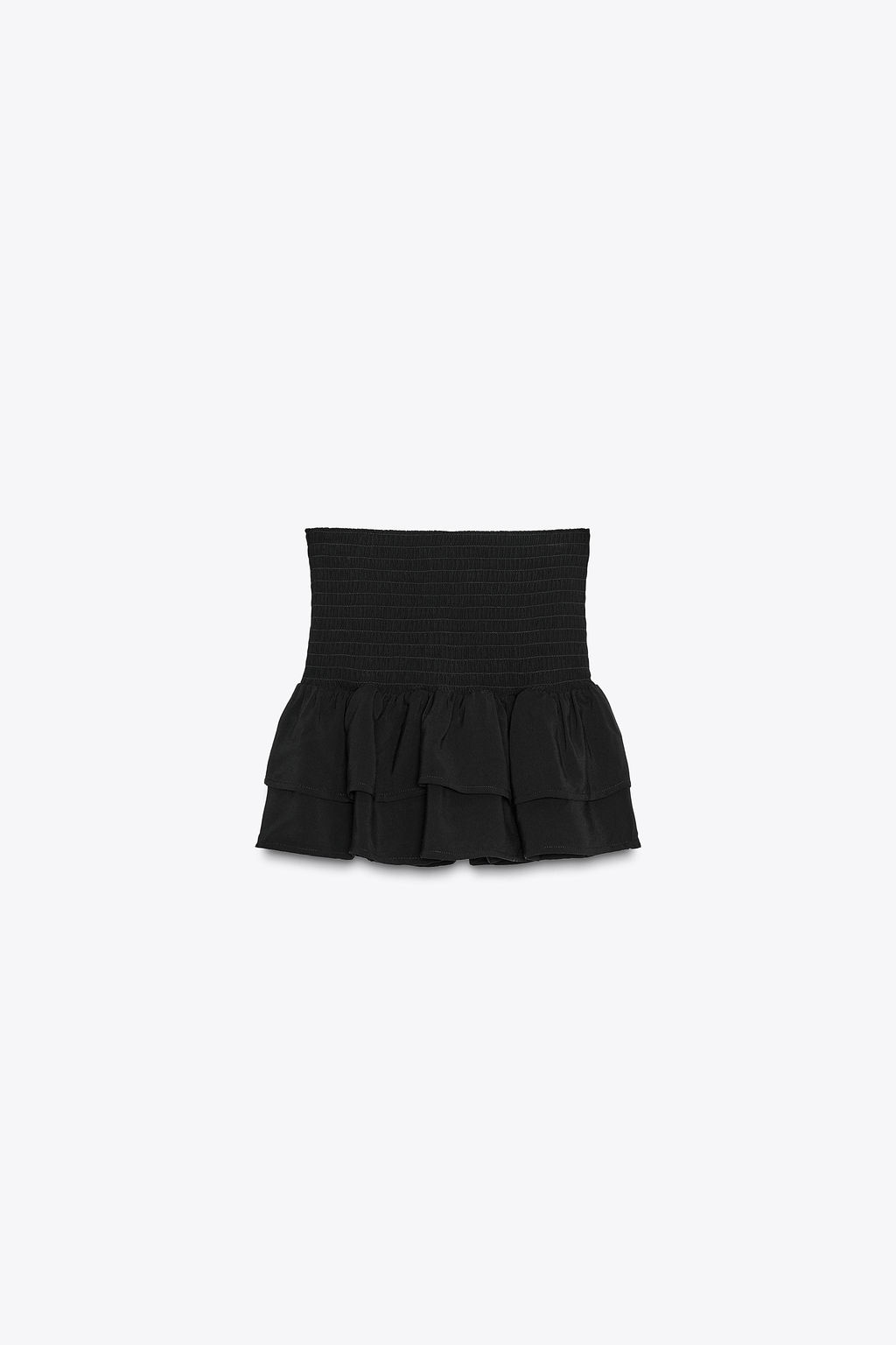 WIDE-WAIST BERMUDA SHORTS WITH RUFFLES - Zara фото 17