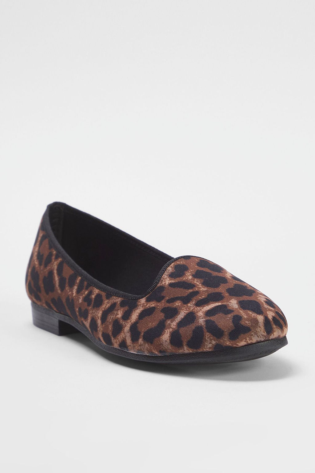 Trendyol Shoes Leopar Desenli Kahverengi Esnek Taban Kad?n Babet TAKSS25BE00021 - Trendyolmilla фото 6