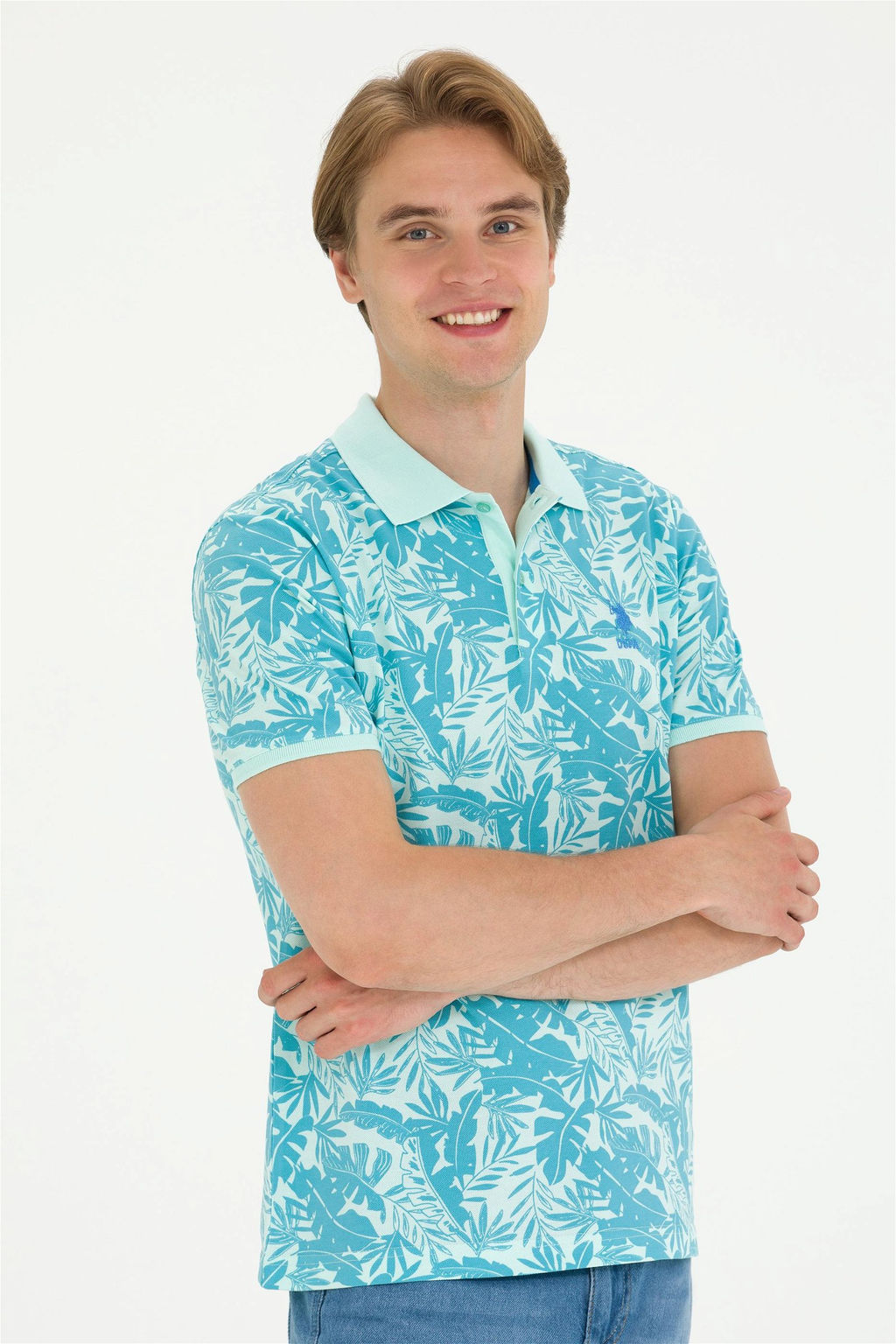 Мужская футболка Nile с воротником поло - U.s. polo assn фото 2