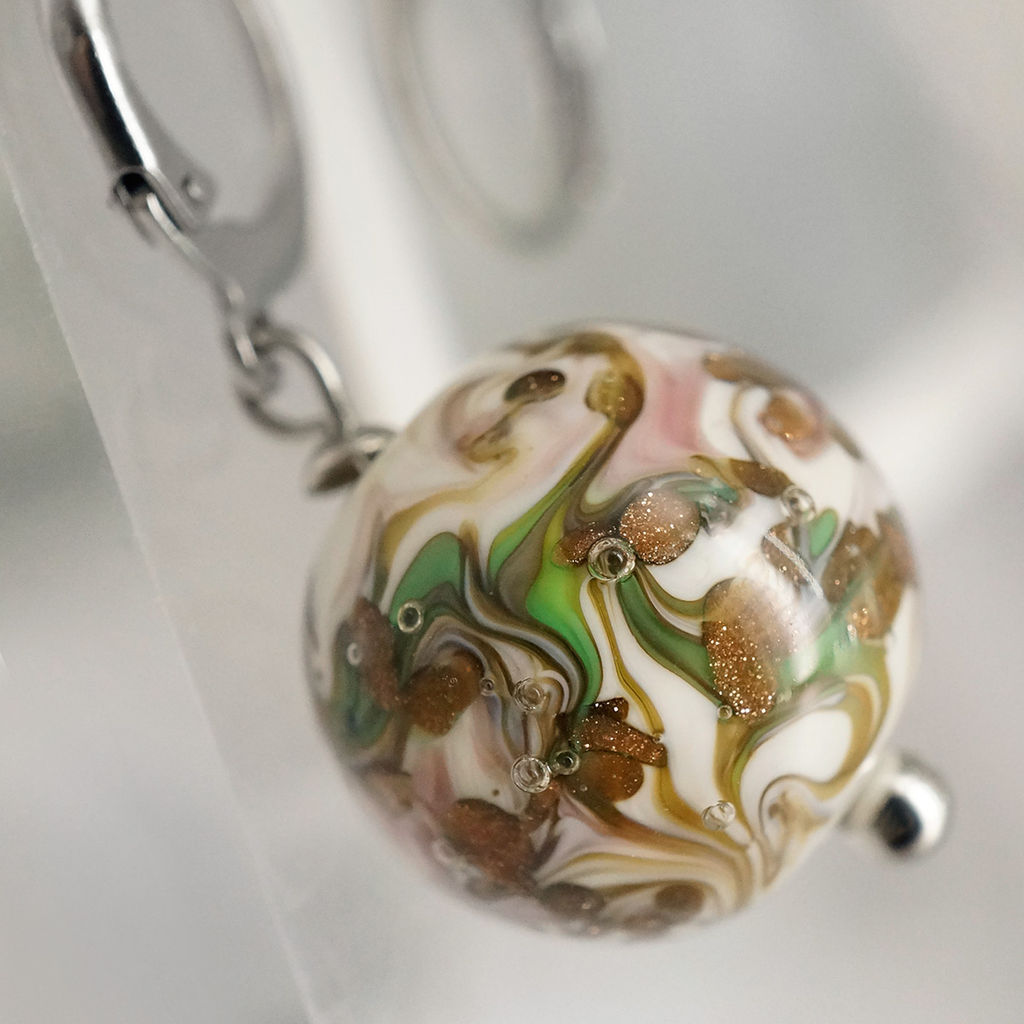 Серьги из муранского стекла - Vloes фото 5