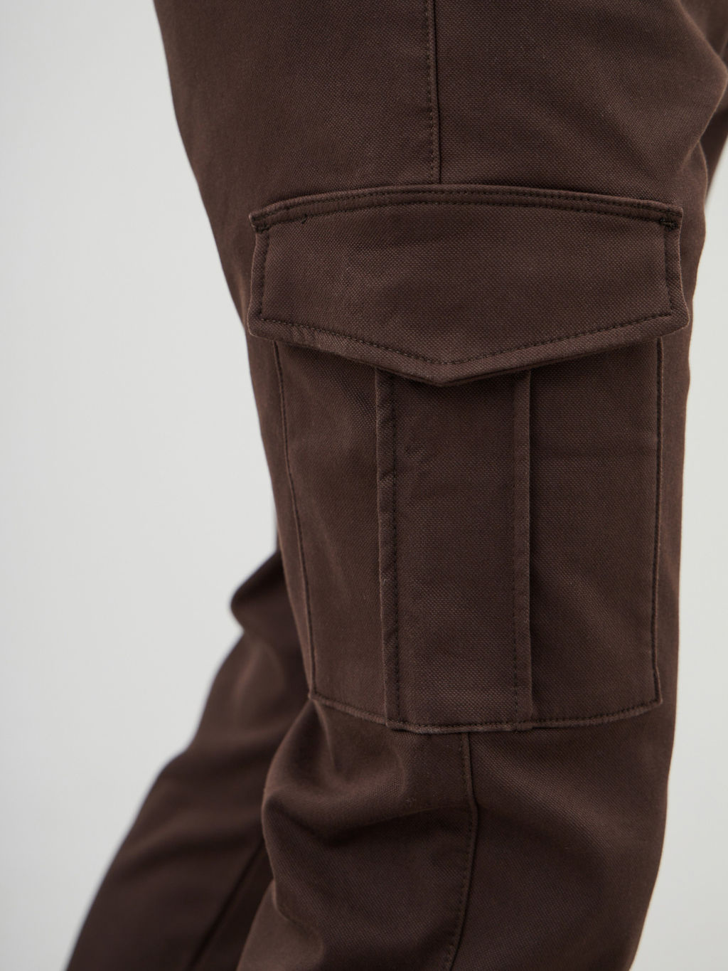 Мужские джинсы Карго утеплённые - Mossmore фото 59