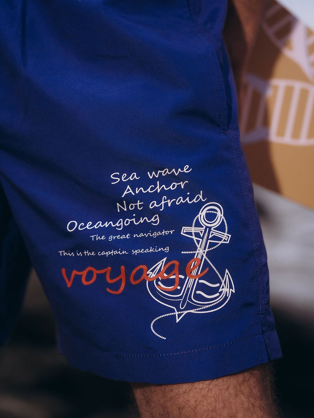 Пляжные шорты Indefini (Арт. 5046YMS)  фото 4