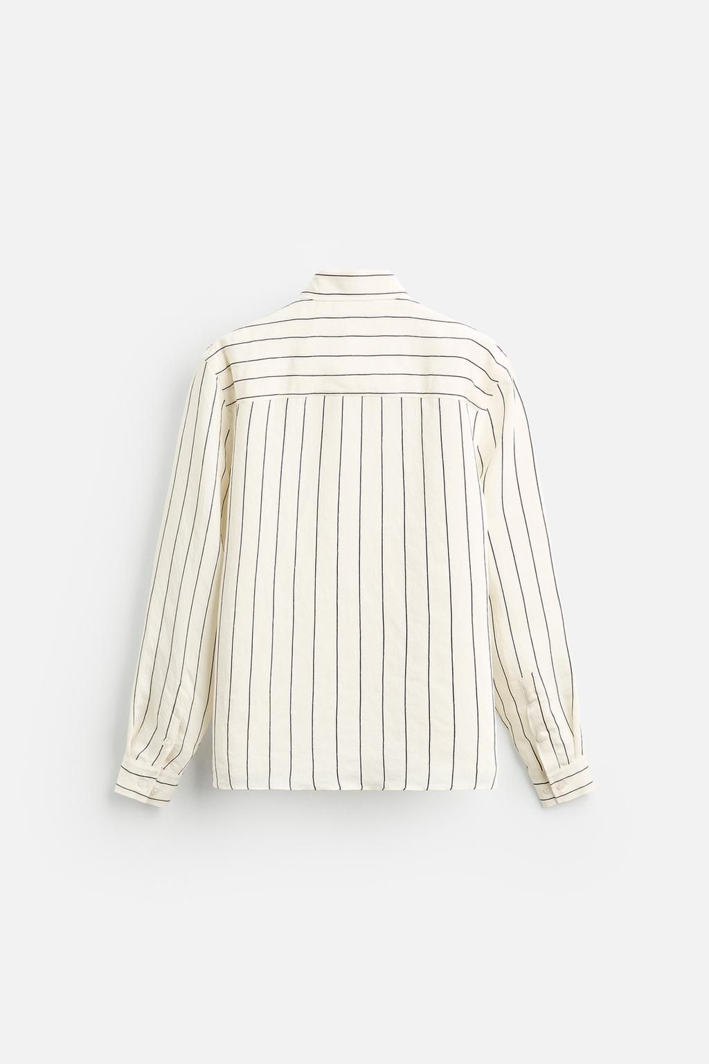 STRIPED SHIRT - Zara фото 7