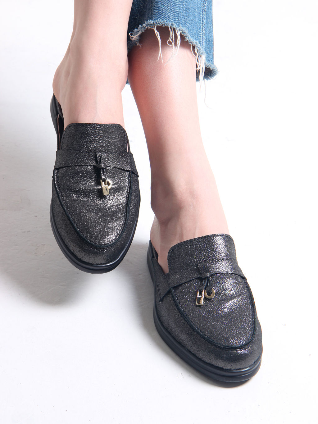 Мюли 1070.2614bl. черный астана