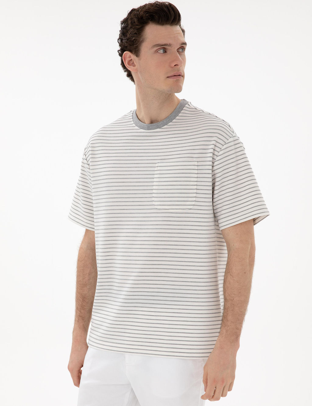 Ekru Comfort Fit Ti__rt - Pierre cardin фото 3