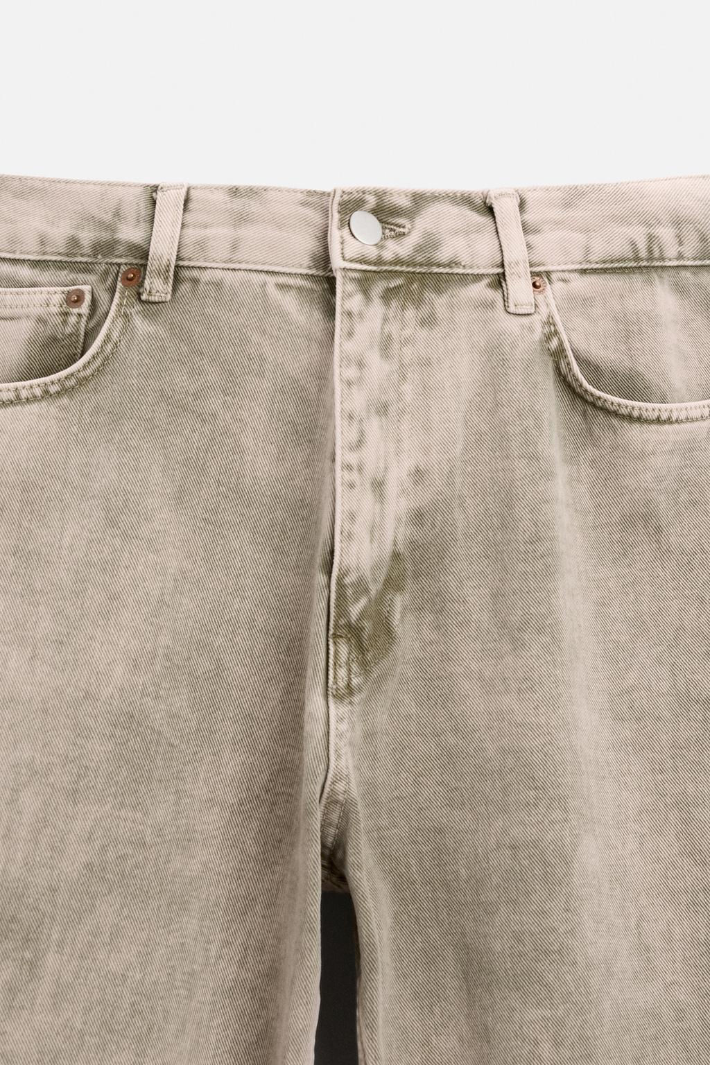 RELAXED STRAIGHT FIT JEANS - Zara фото 8