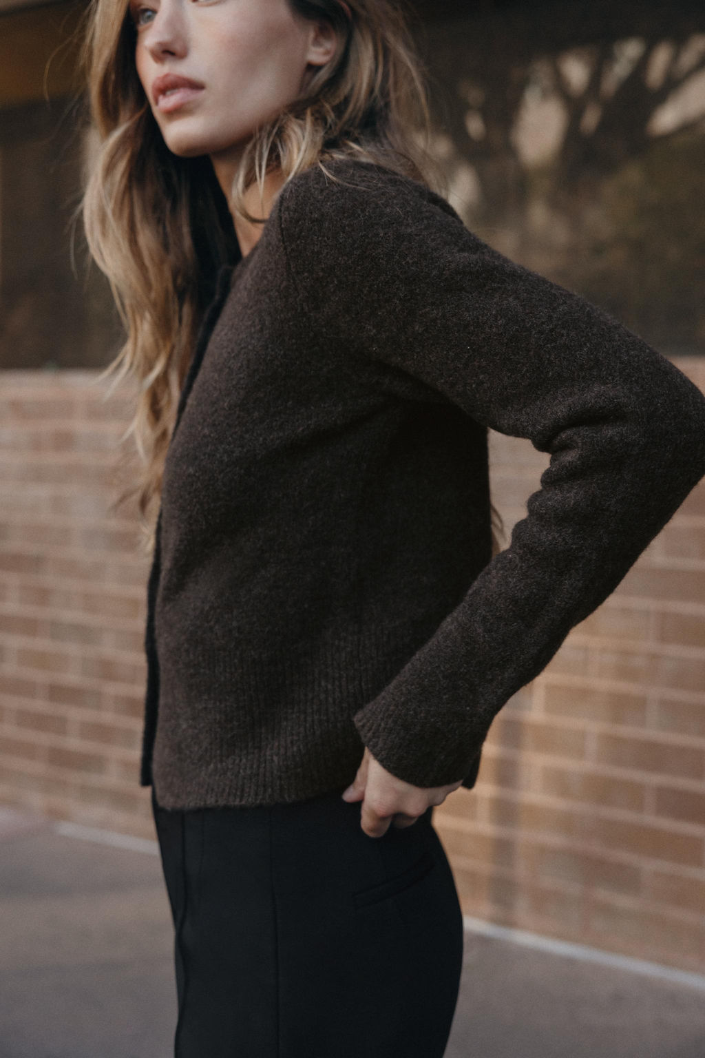 CARDIGAN WITH BALL BUTTONS - Zara фото 11