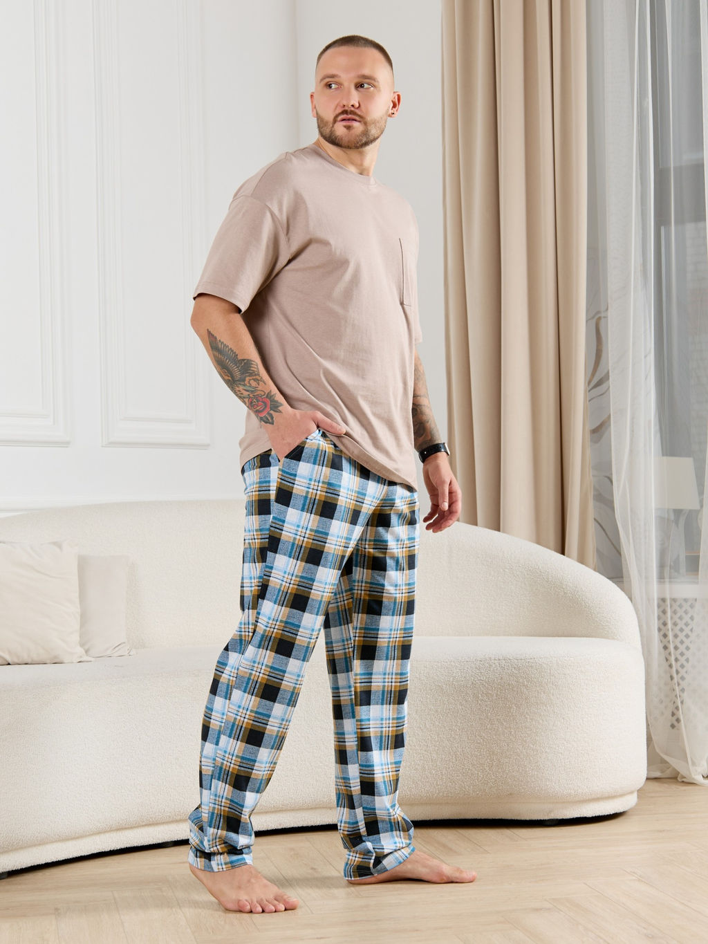 Брюки мужские Тор-1 VIOTEX из хлопка - Виотекс фото 37