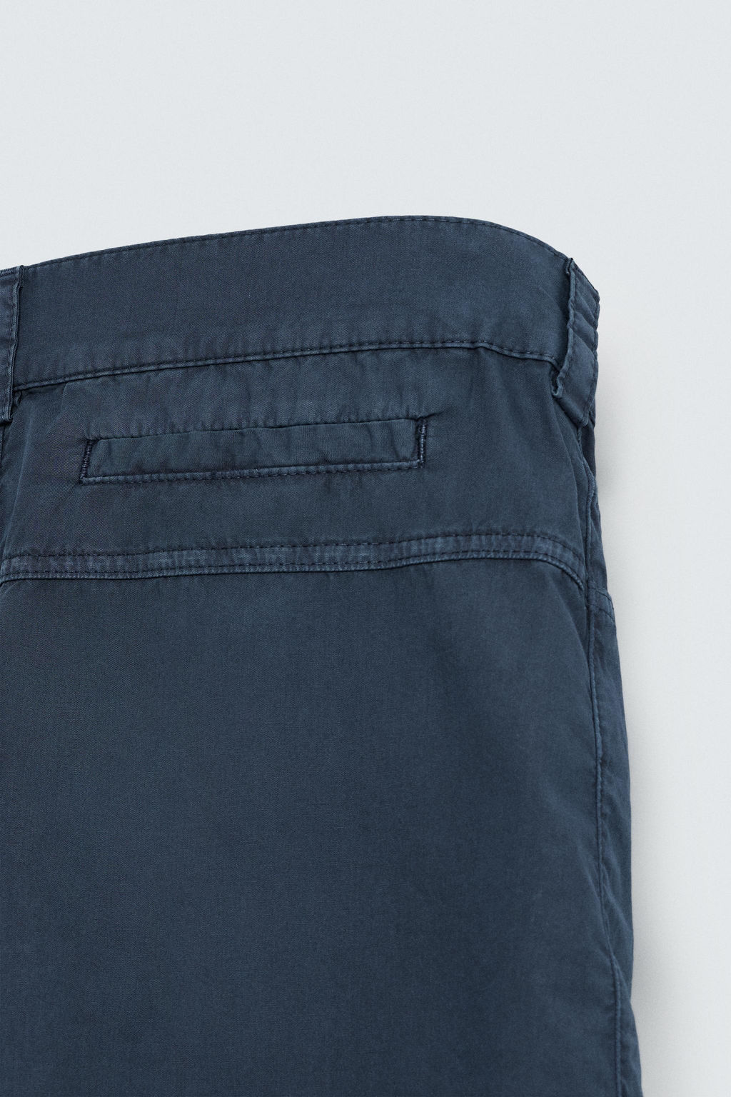 WASHED COTTON BERMUDA SHORTS - Zara фото 50