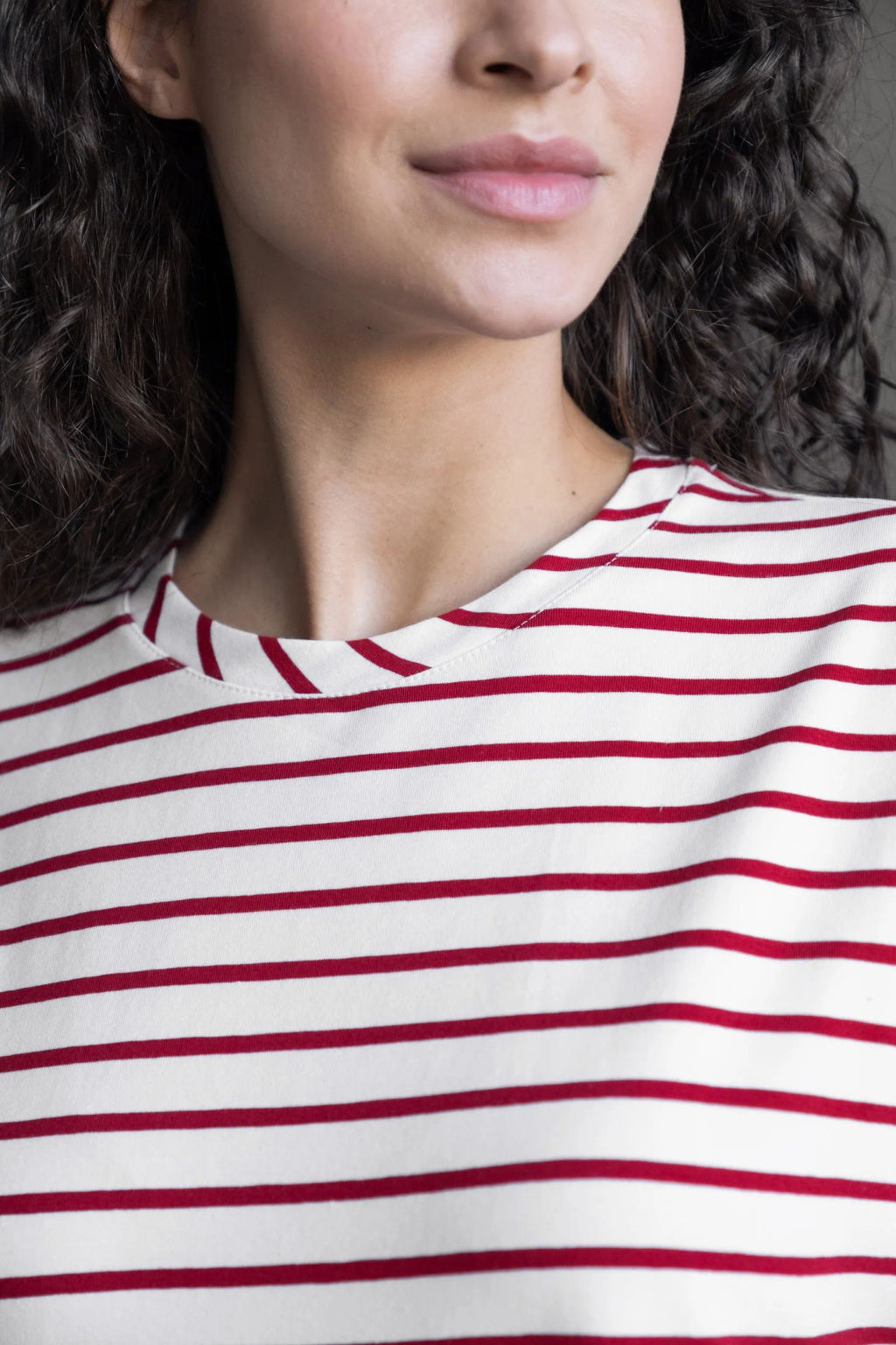 Платье-футболка ПЛ 129п-2 (170, 176) Экрю / Красный - T.C.T фото 6