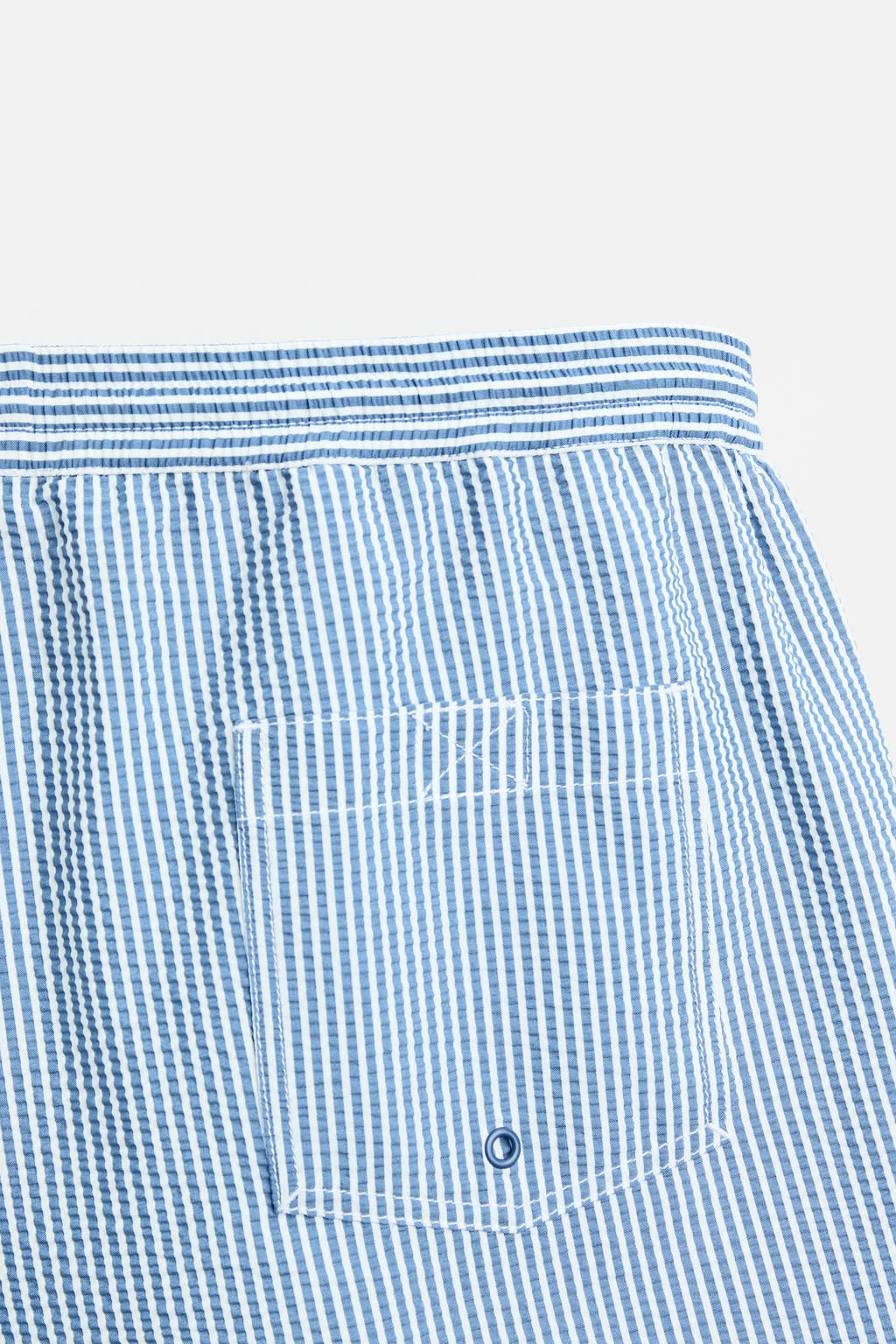 REGULAR GOFRE KUMAS DENIZ SORTU - Zara фото 21