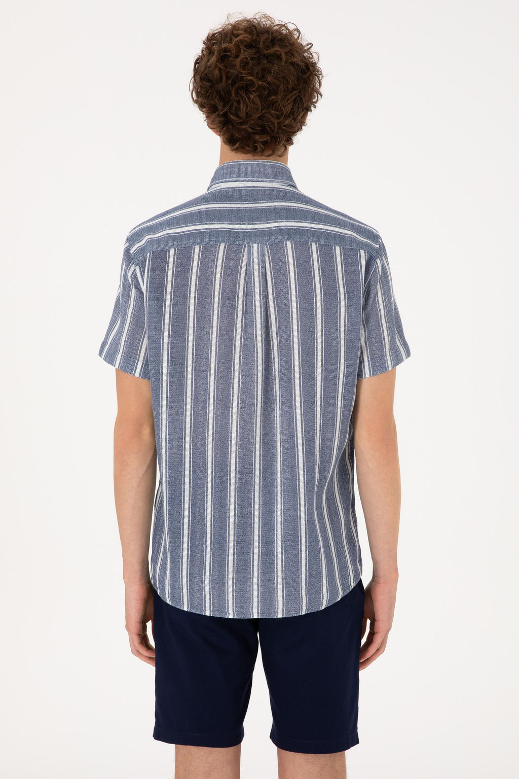 Erkek Lacivert K_sa Kollu G_mlek Sepette S_rpriz _ndirim - U.s. polo assn фото 5