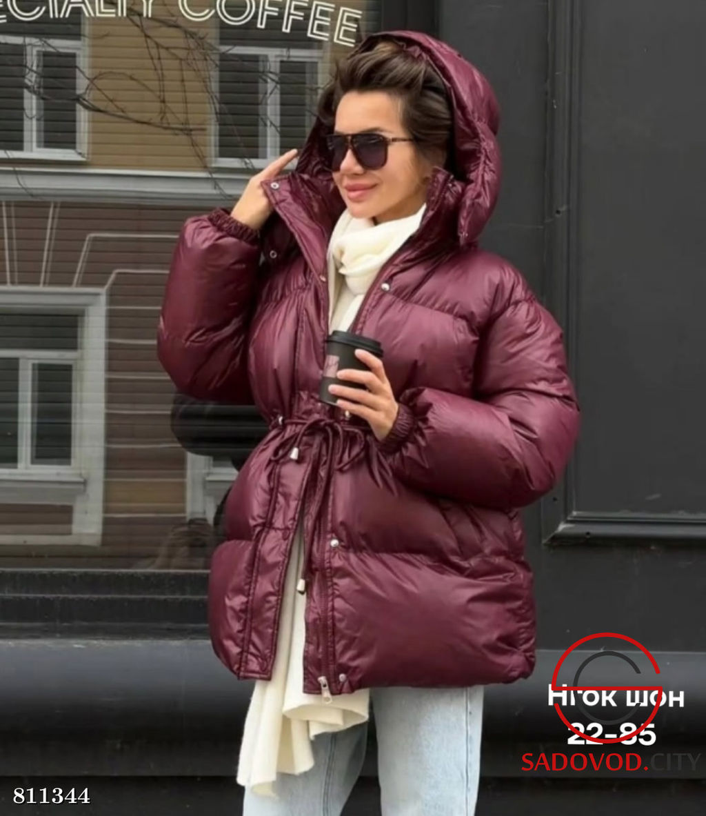 Куртка женская с капюшоном - Bruno фото 3