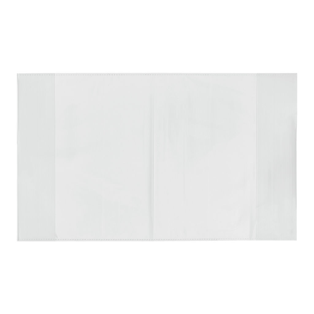 Лео Учись Обложка универсальная для учебников, тетрадей и дневников с клеевым краем LNNPP-02 70 мкм ( 215 х 365 мм) 10 шт. прозрачный