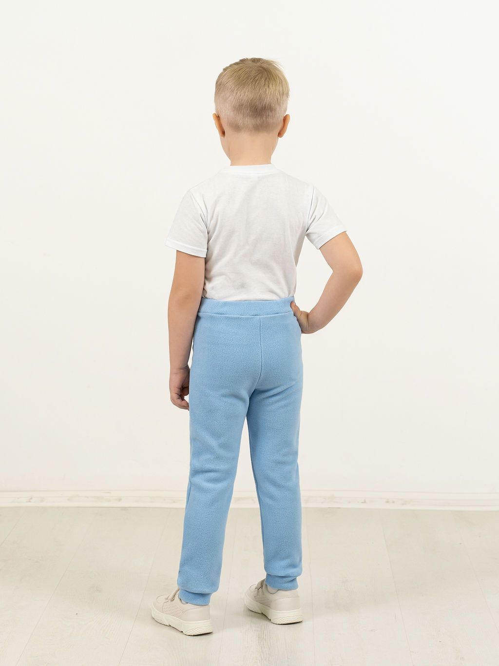 Брюки детские флисовые голубые - Утенок фото 2