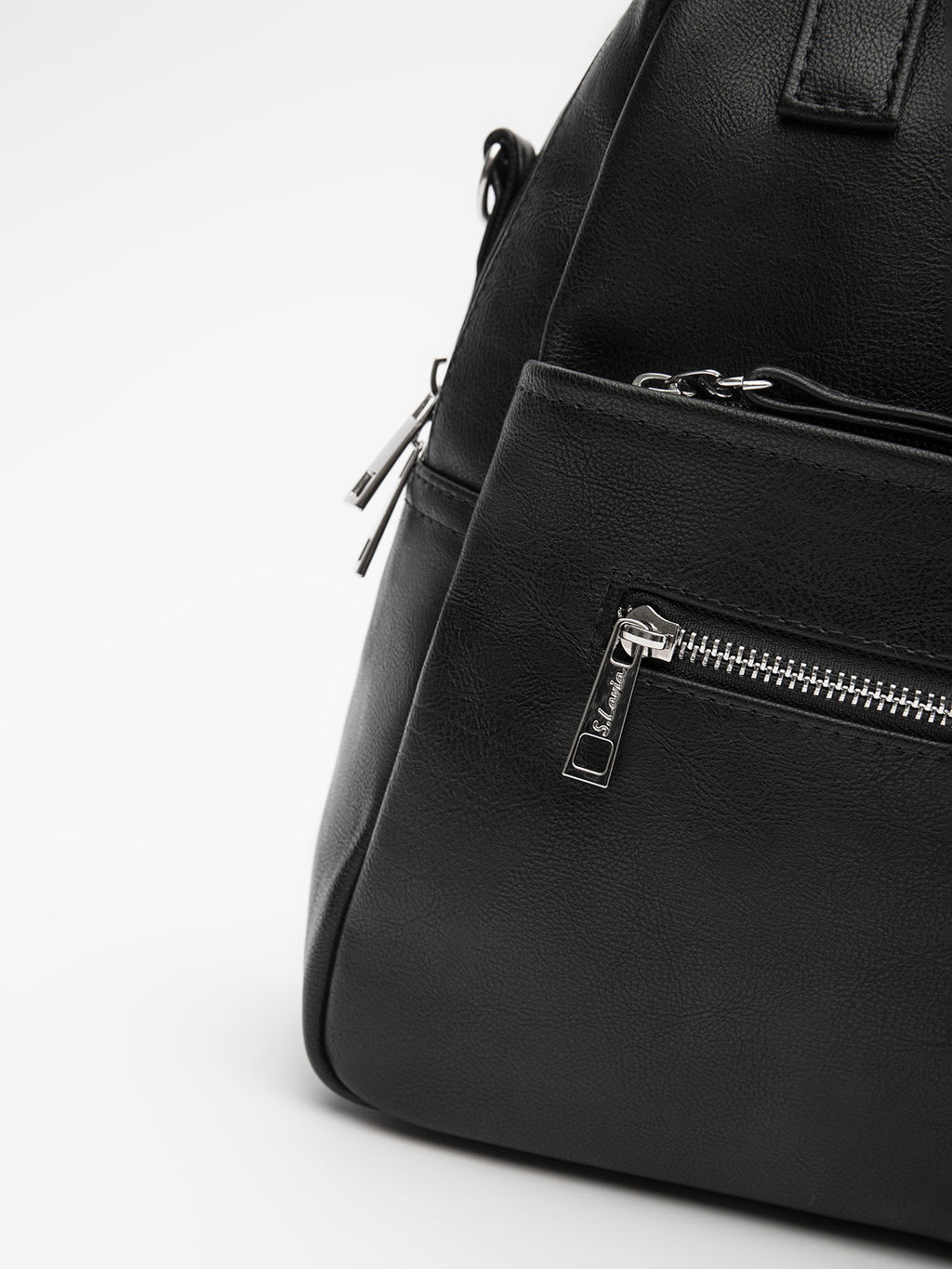 Чёрный рюкзак S.Lavia  фото 19