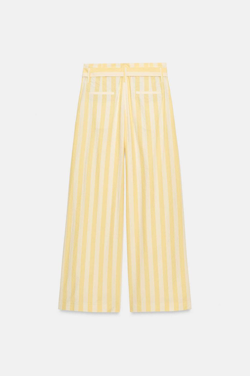 PANTAL?N PIJAMERO RAYAS ZW COLLECTION / Amarillo - Zara фото 7