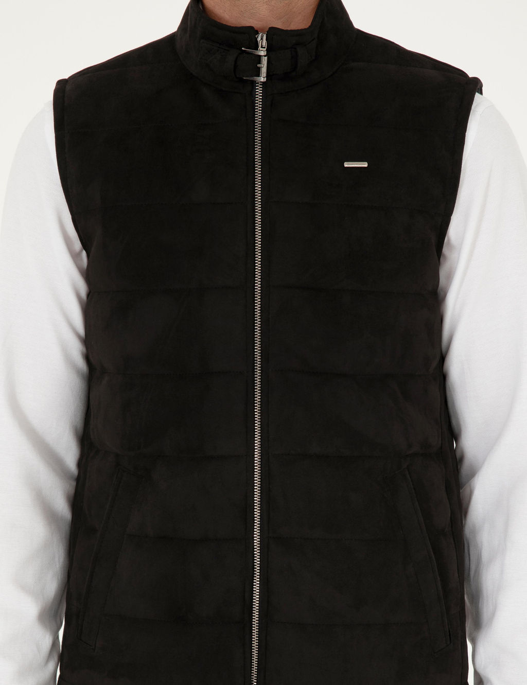 Siyah Deri Yelek - Pierre cardin фото 6