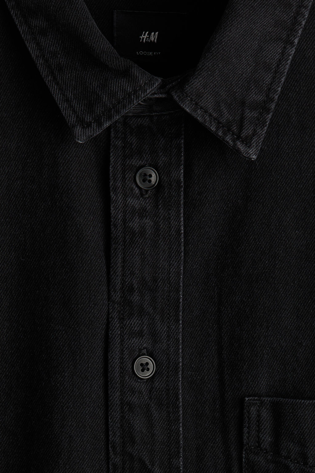 Camisa denim Loose Fit - H&m фото 7