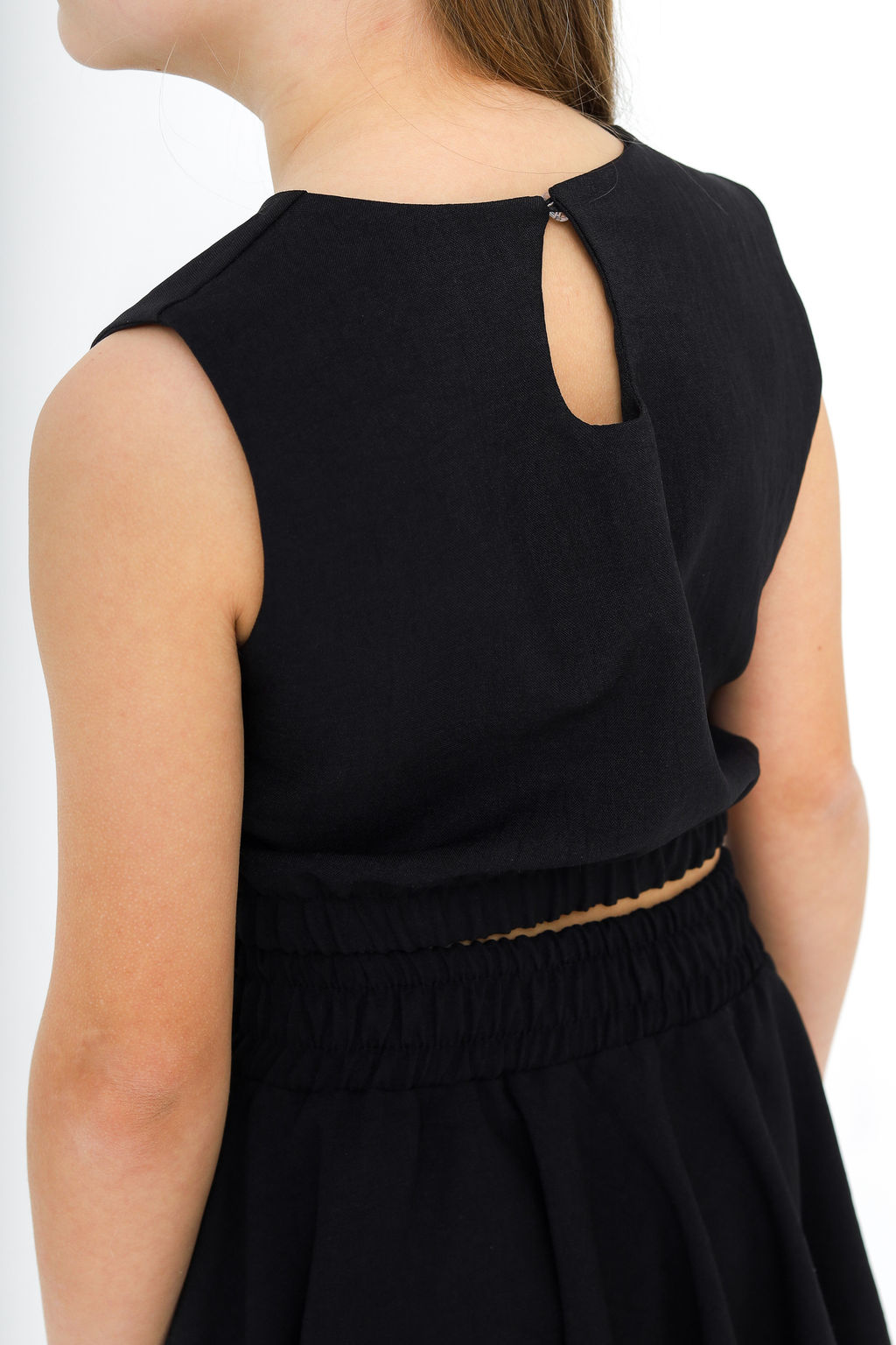 Солоха льняная с узлом, белая - Inzibe фото 9