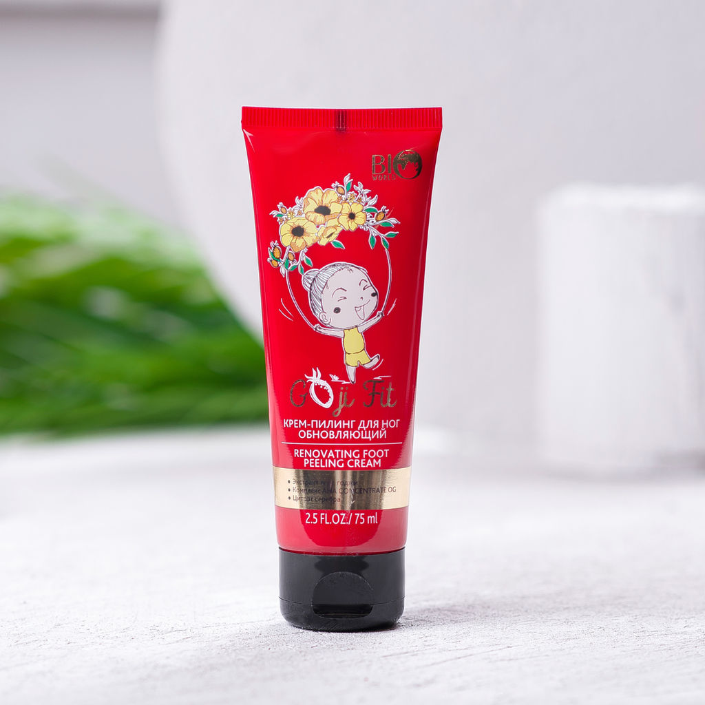 Bio World Goji Fit Крем-пилинг для ног 75мл