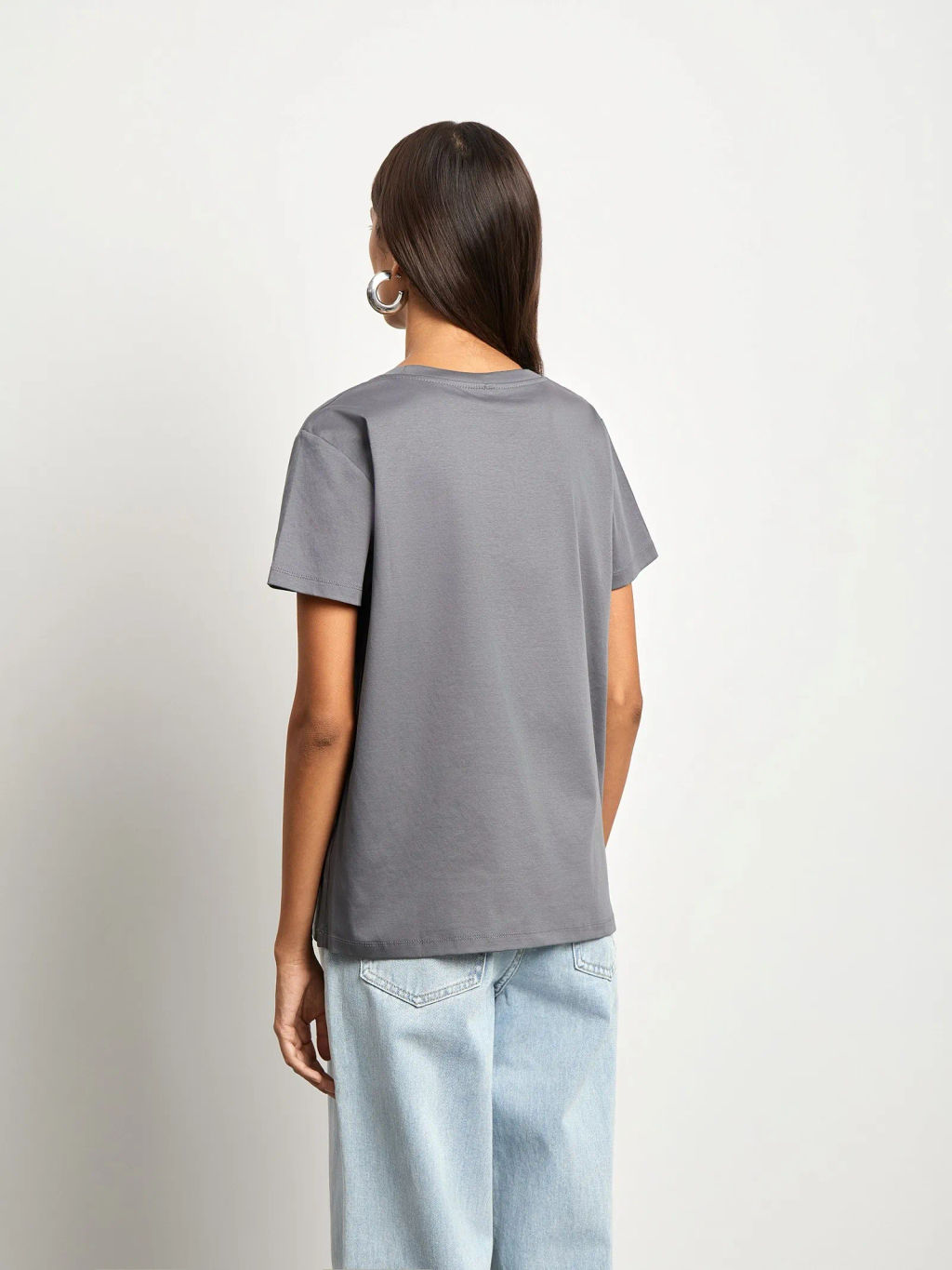 Трикотажная футболка - Emka фото 3