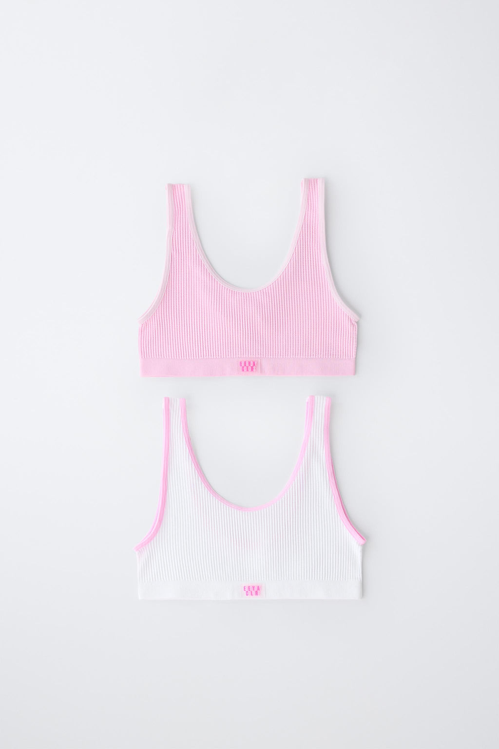 8-14 A?OS/ PACK DOS TOPS SEAMLESS / Multicolor - Zara фото 4