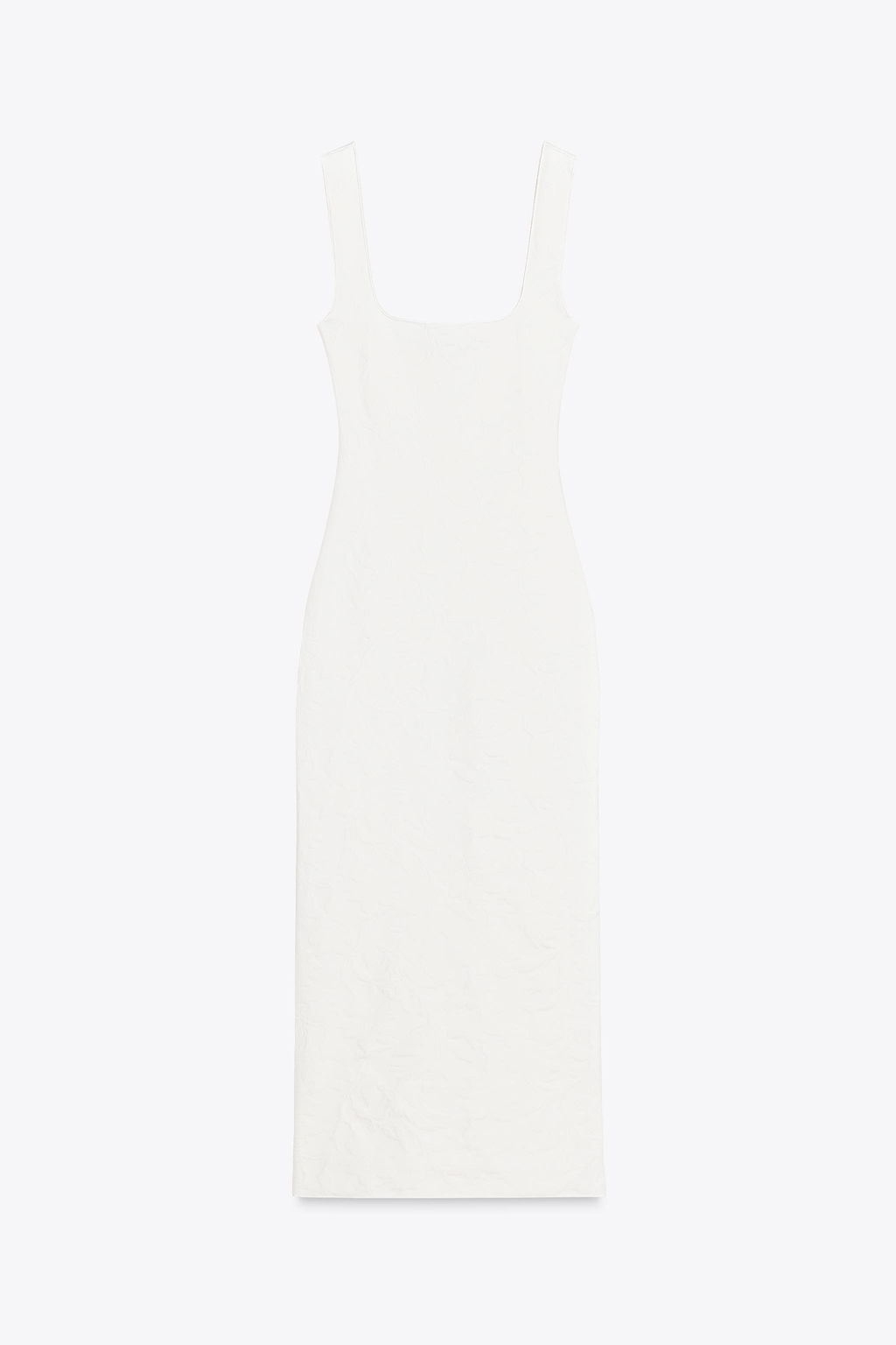 STRETCH SQUARE NECK DRESS - Zara фото 33
