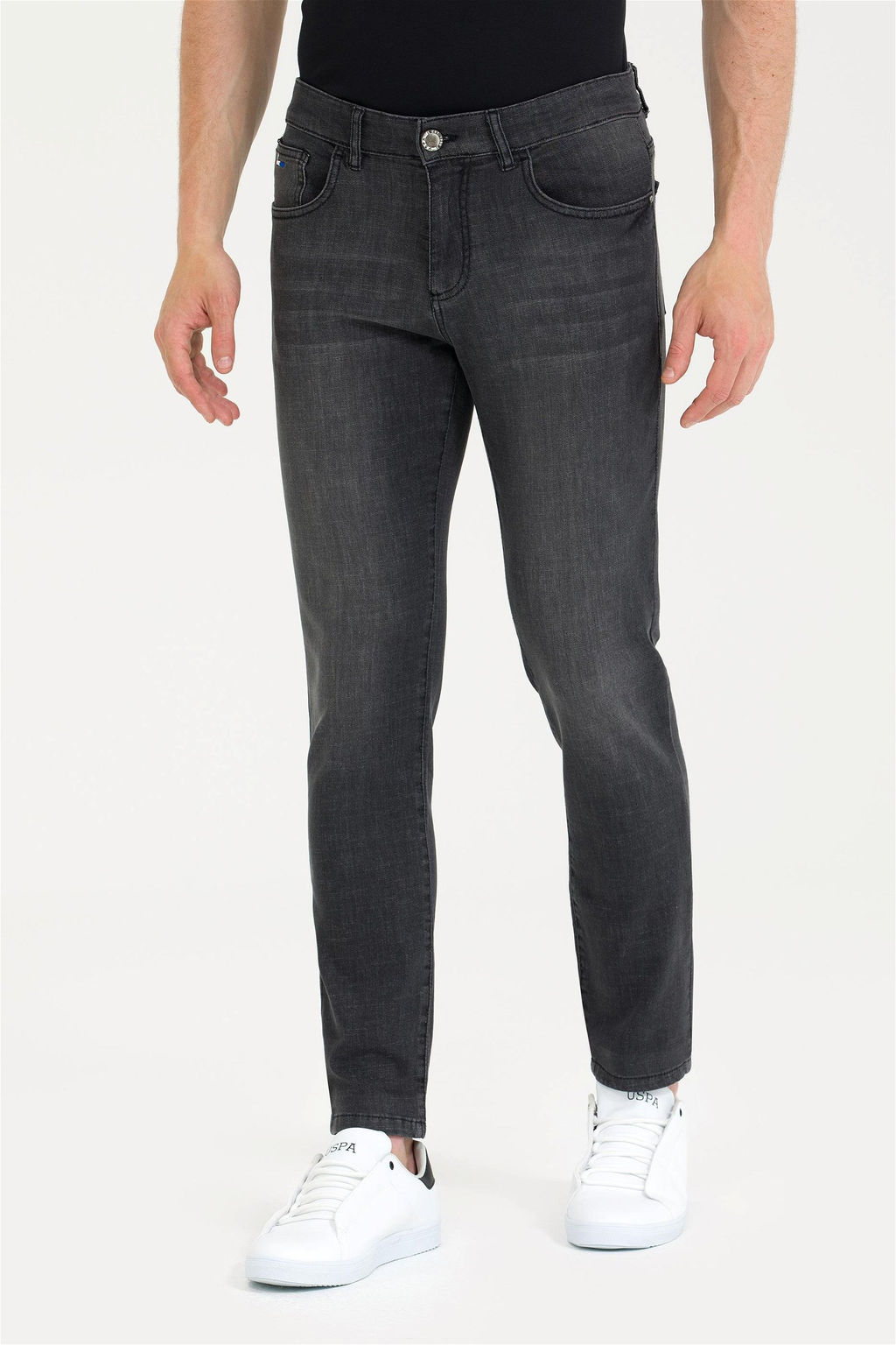 Мужские черные джинсы - U.s. polo assn фото 9