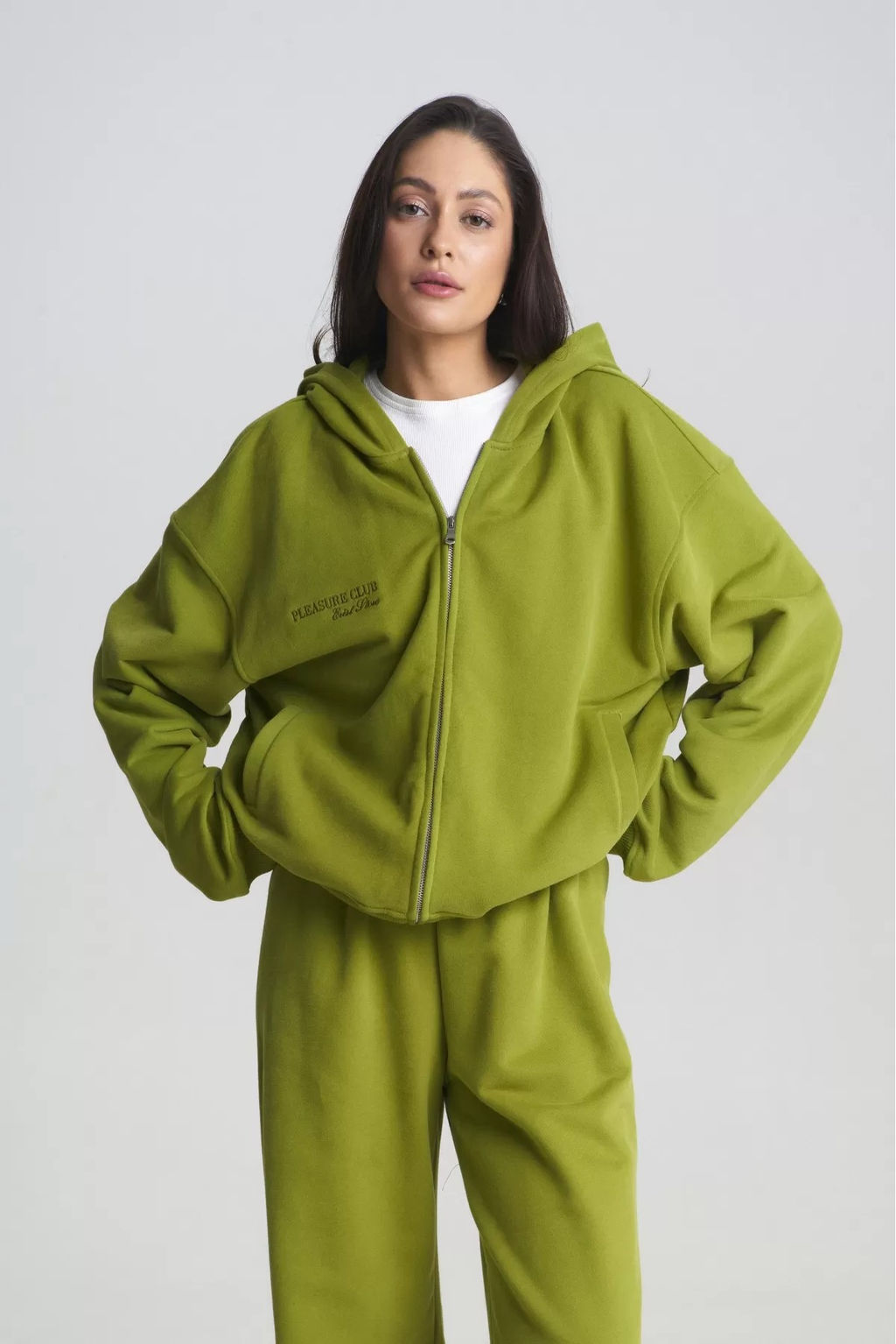 Худи ZIP Lemongrass