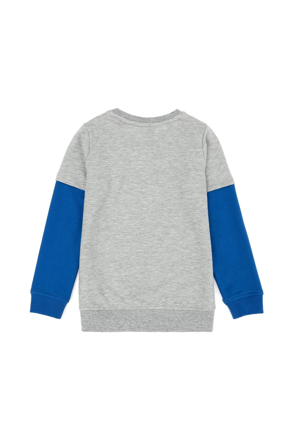 U. S. Polo Assn Серый меланжевый свитшот с круглым вырезом для мальчиков - U.s. polo assn фото 2