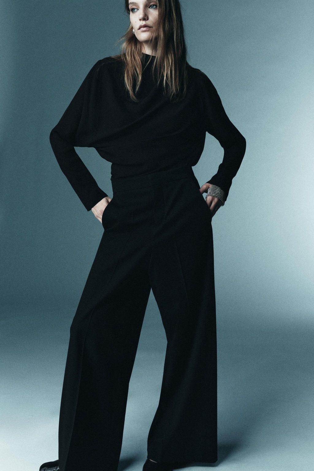 LIMITED EDITION PALAZZO TROUSERS - Zara фото 2