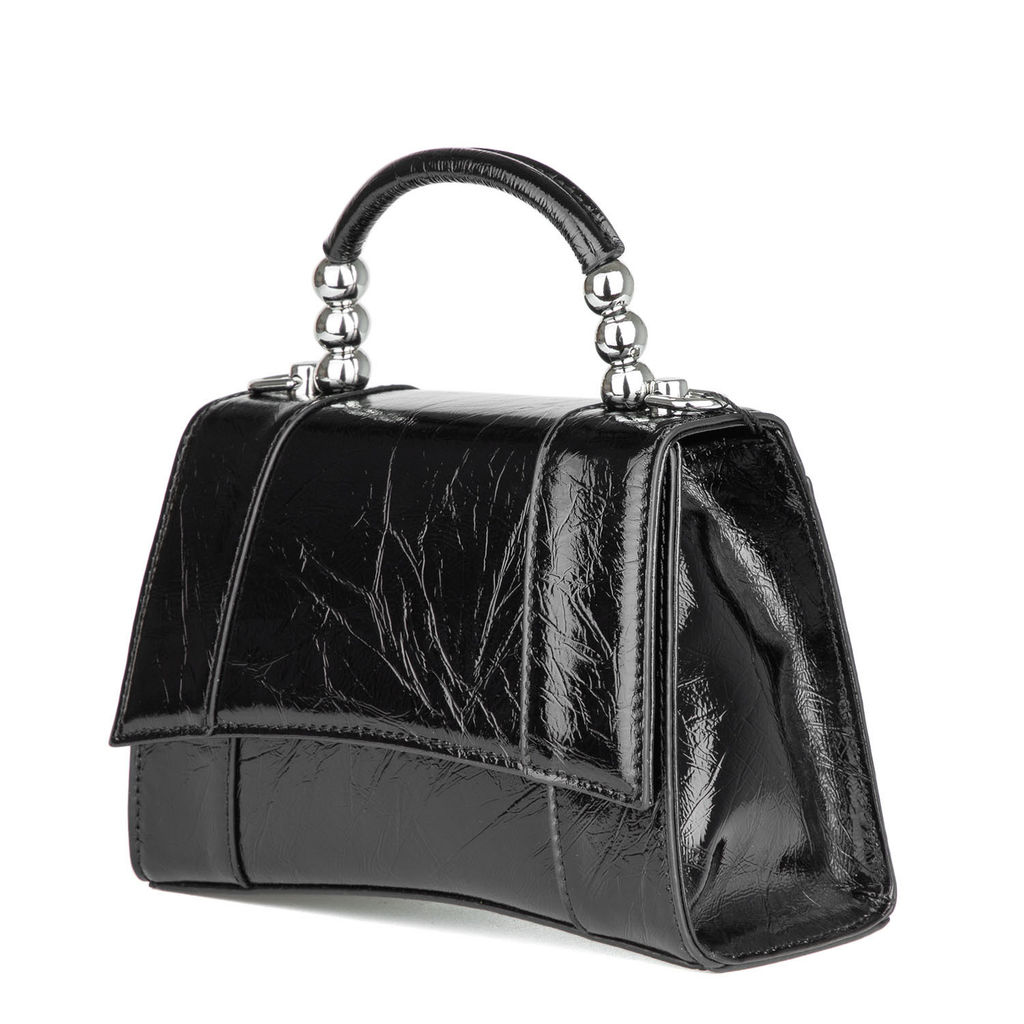 2358 black, Женская кожаная сумка, Barcelo Biagi