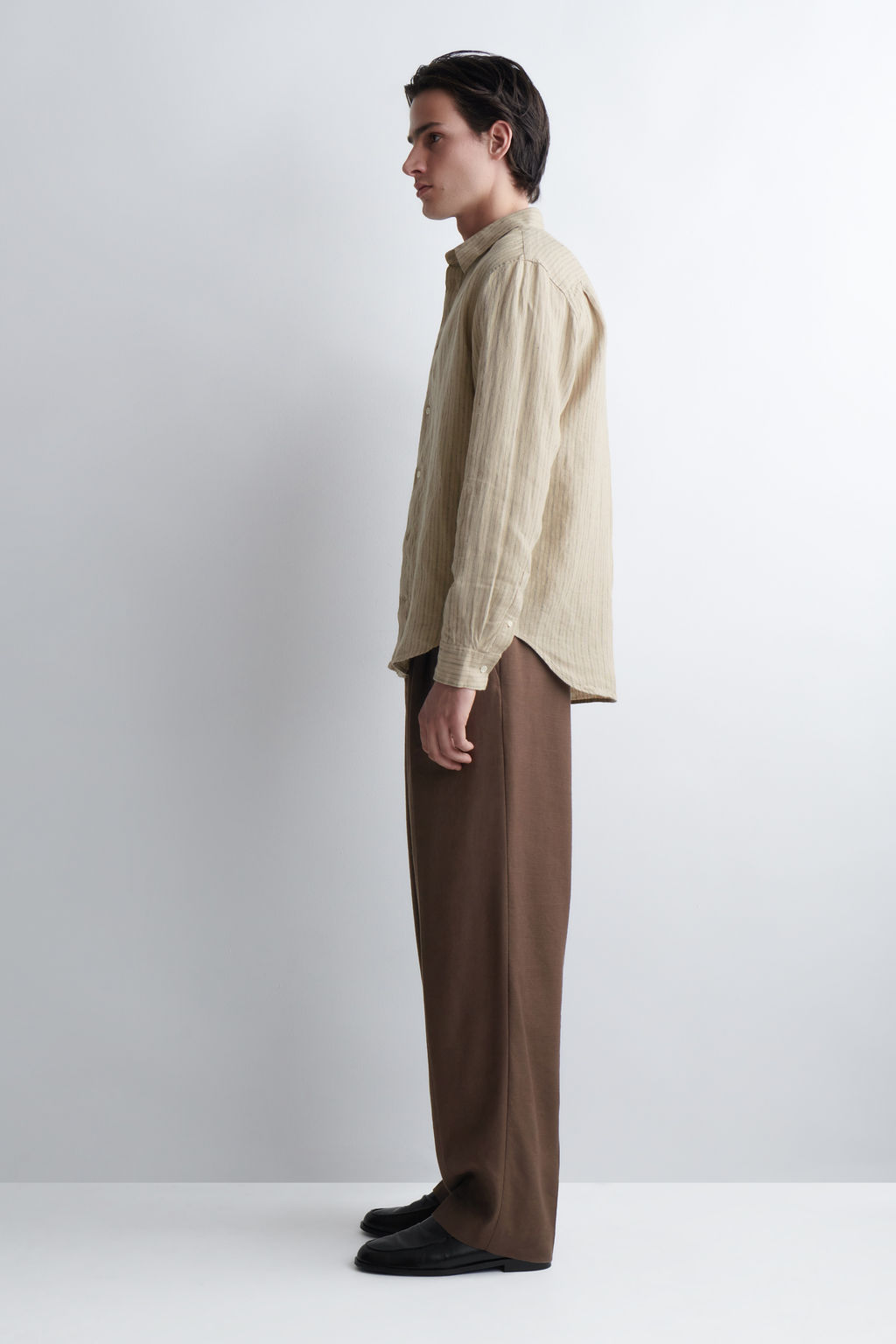 CAMISA DE LINO RELAXED FIT - H&m фото 3