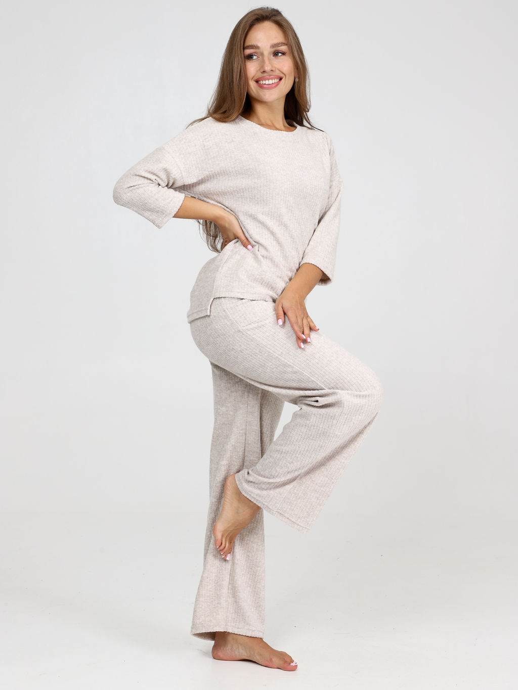 Костюм Беж М-958 - Лиза фото 16