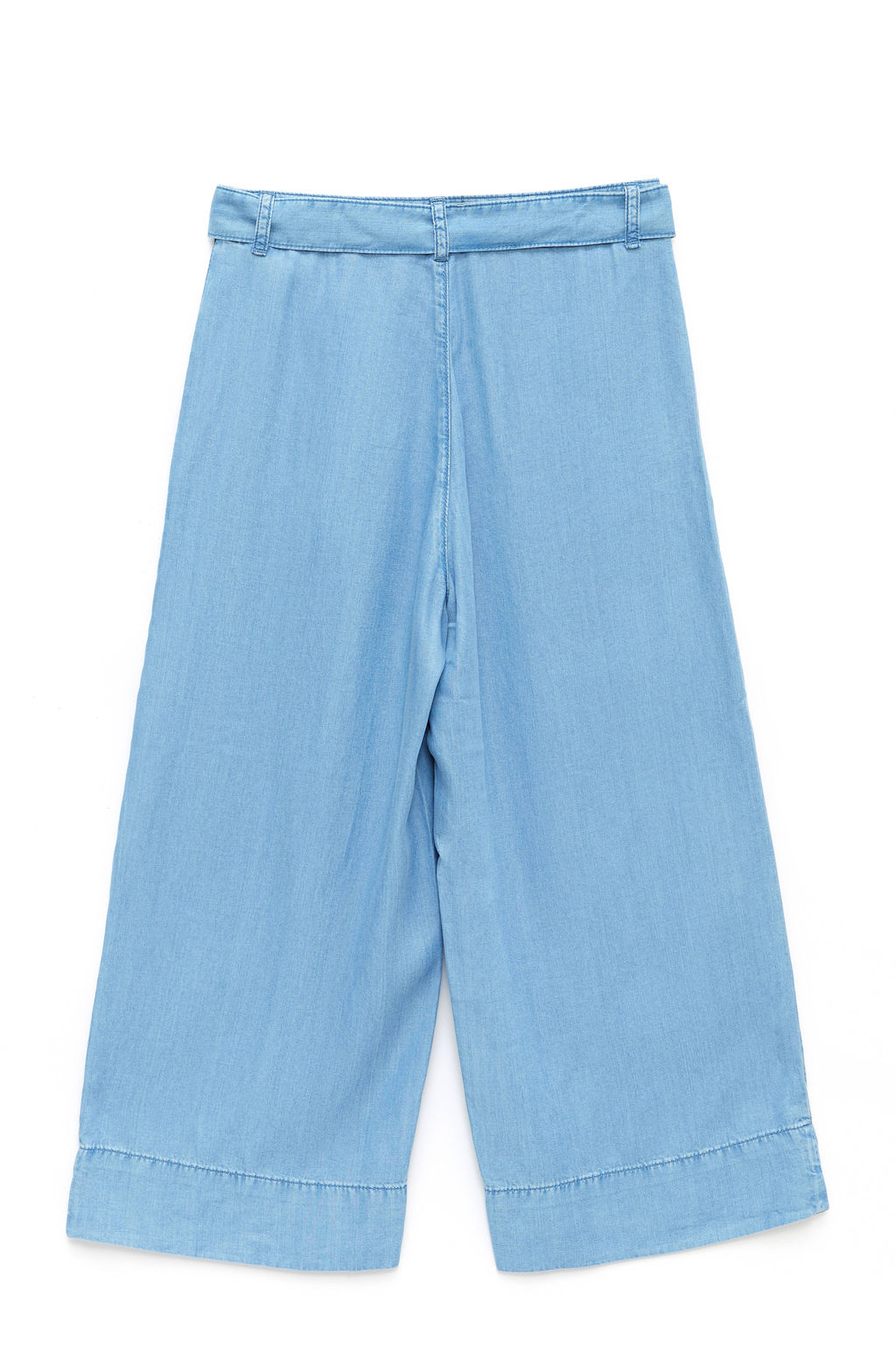 CONTE Джинсовые кюлоты из премиального тенсела AK003 bleach blue - Conte elegant фото 5