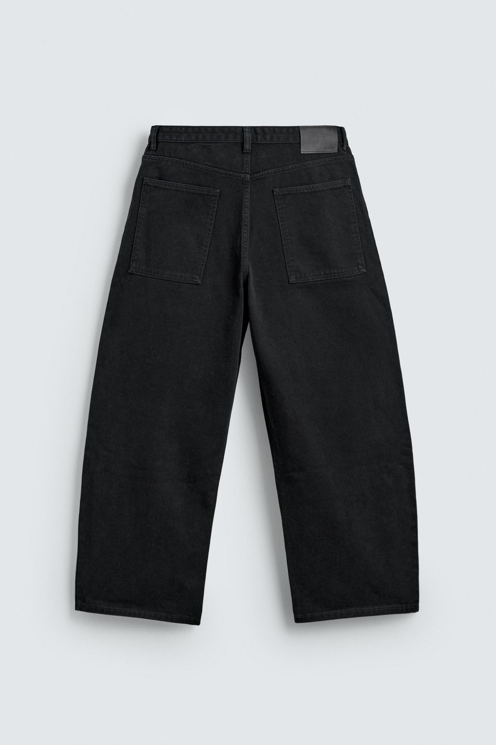 JEANS WIDE FIT / Negro - Zara фото 8