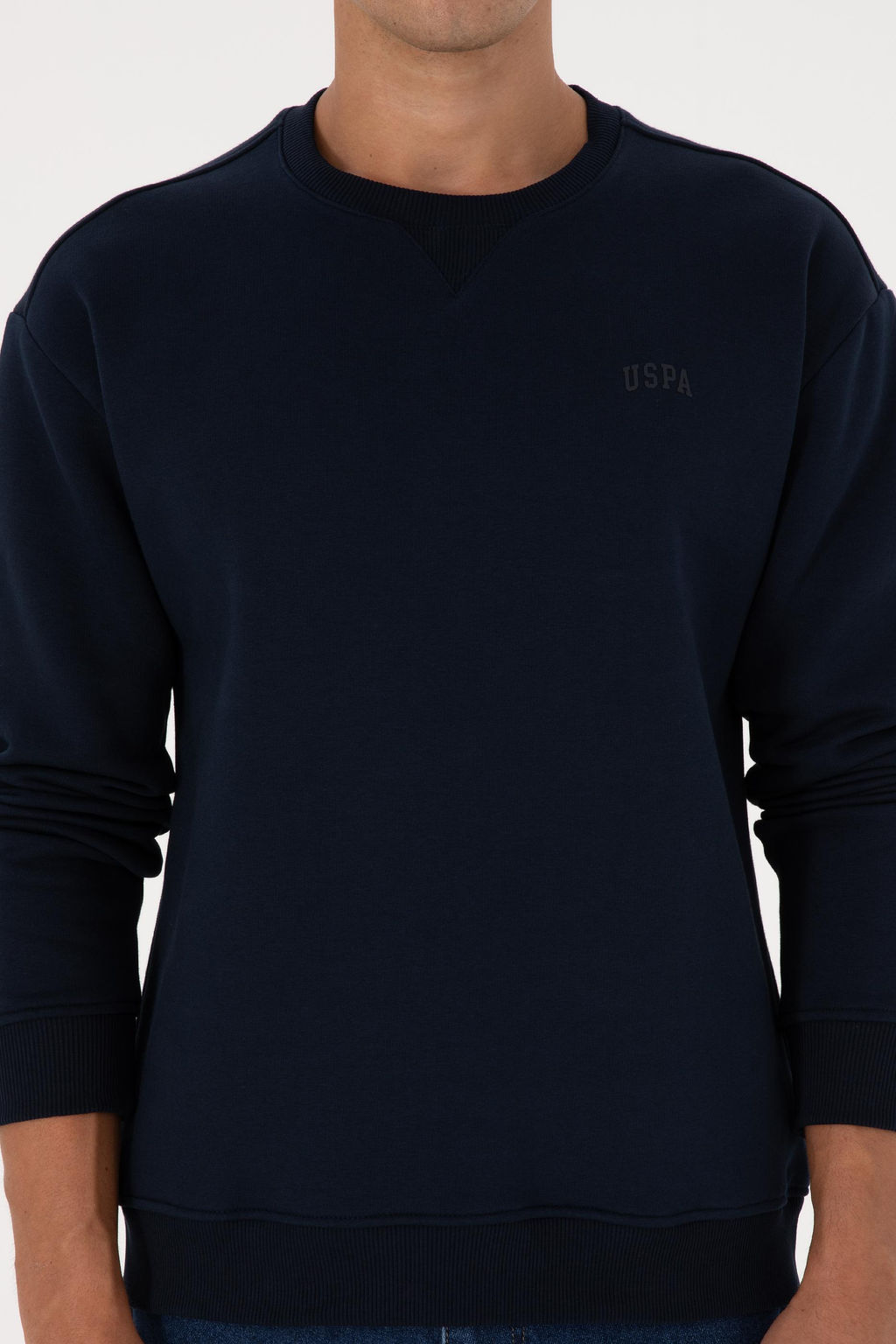Erkek Lacivert Basic Sweatshirt Sepette S_rpriz _ndirim - U.s. polo assn фото 6