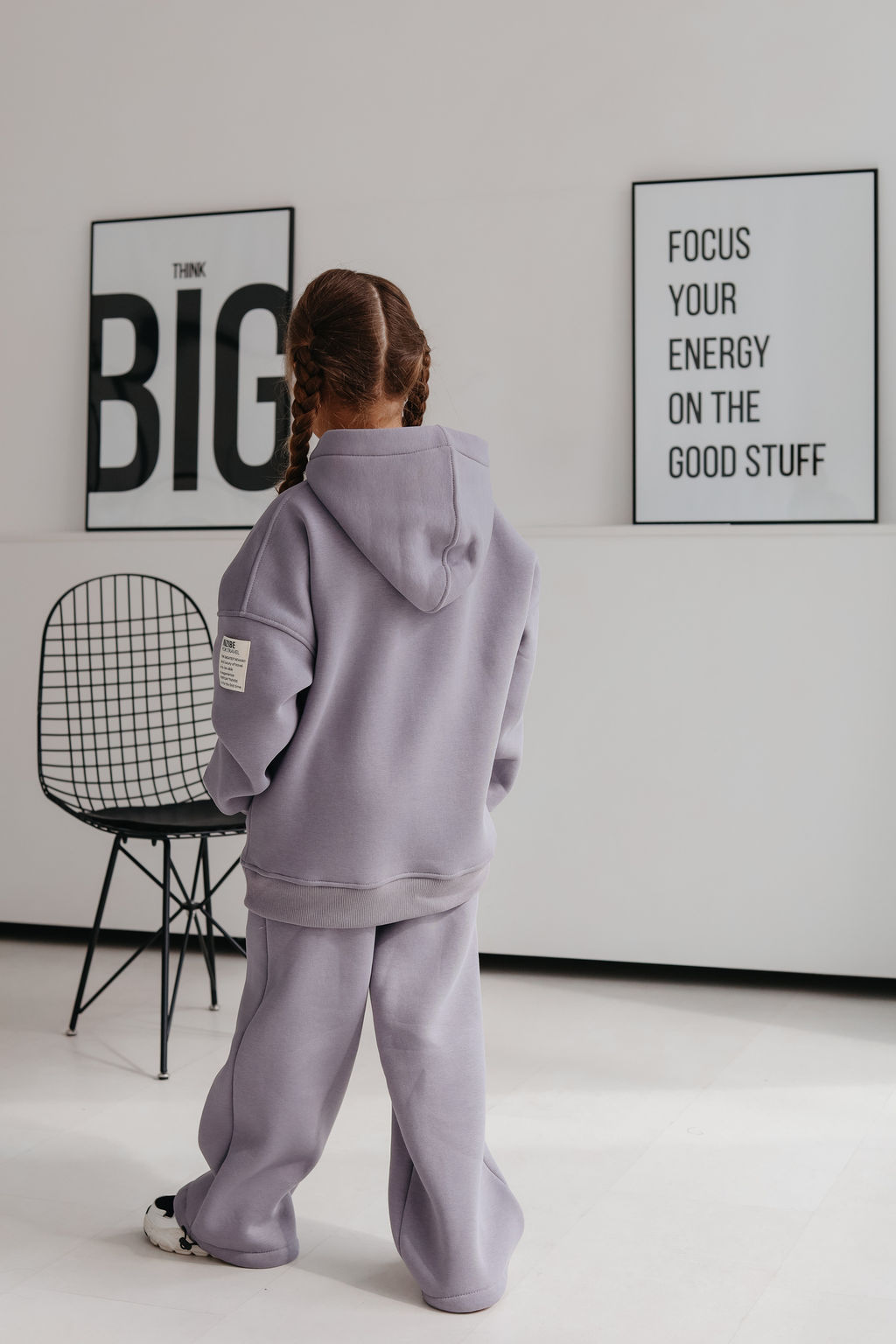 Бомбер утепленный, меланж - Inzibe фото 39