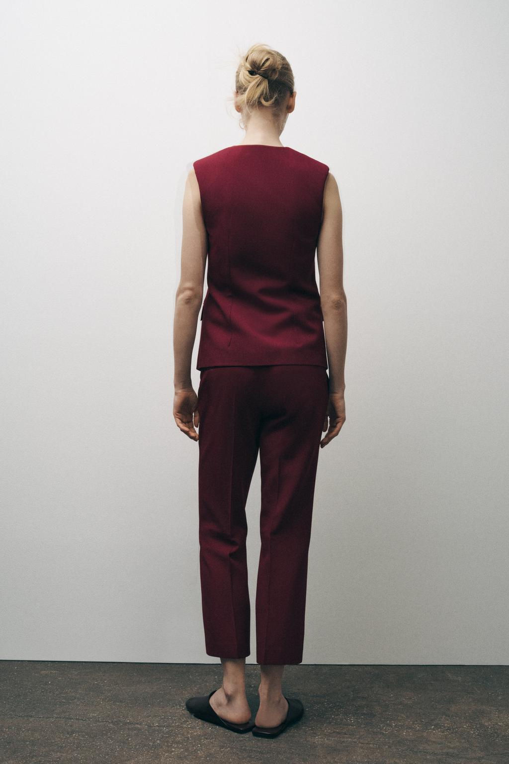 ZW COLLECTION MINI FLARE TROUSERS - Zara фото 3