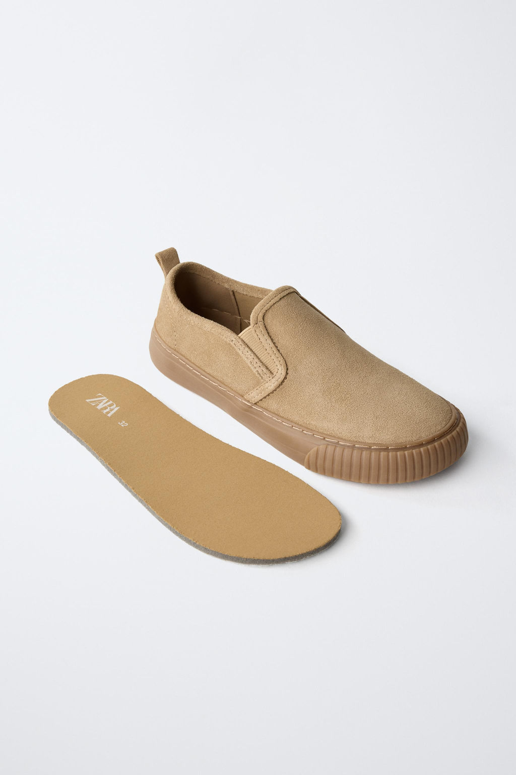 BAREFOOT LEATHER SNEAKERS - Zara фото 4